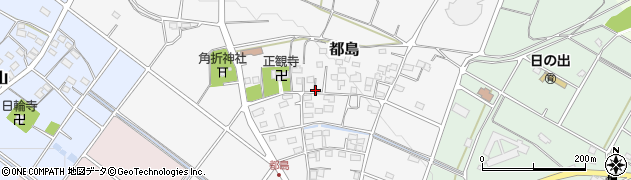 埼玉県本庄市都島周辺の地図