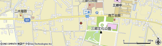 長野県安曇野市三郷明盛4713周辺の地図