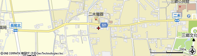 長野県安曇野市三郷明盛4608周辺の地図