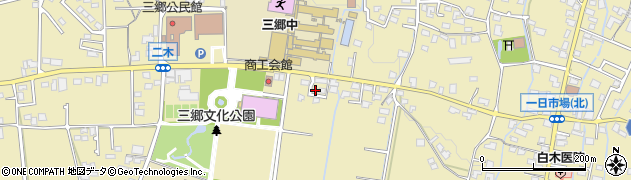 長野県安曇野市三郷明盛1878周辺の地図