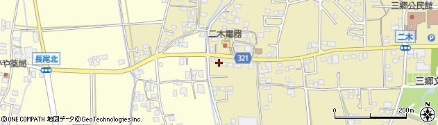 長野県安曇野市三郷明盛4606周辺の地図