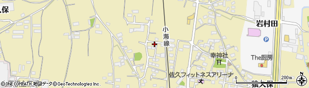 長野県佐久市猿久保451周辺の地図