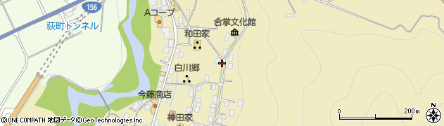 岐阜県大野郡白川村荻町937周辺の地図