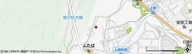 石川県加賀市山中温泉上原町（ロ甲）周辺の地図