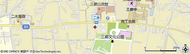 長野県安曇野市三郷明盛4712周辺の地図