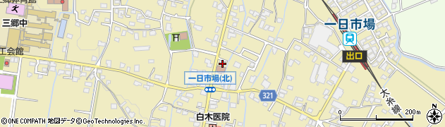 長野県安曇野市三郷明盛1598周辺の地図