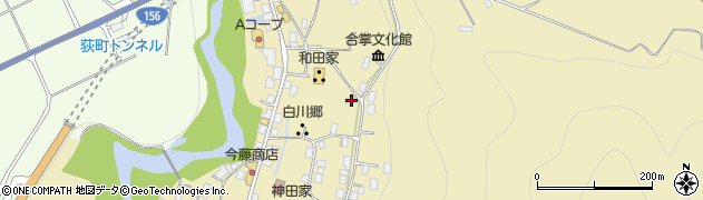 岐阜県大野郡白川村荻町1037周辺の地図