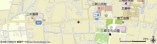 長野県安曇野市三郷明盛4703周辺の地図