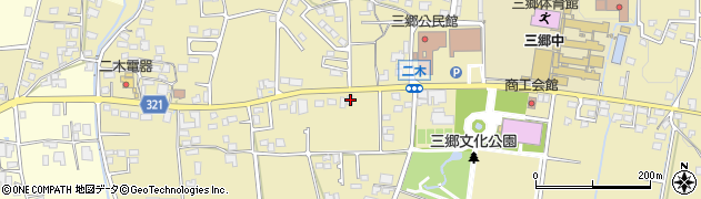 長野県安曇野市三郷明盛4704周辺の地図
