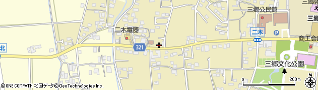 長野県安曇野市三郷明盛4938周辺の地図