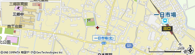 長野県安曇野市三郷明盛1691周辺の地図