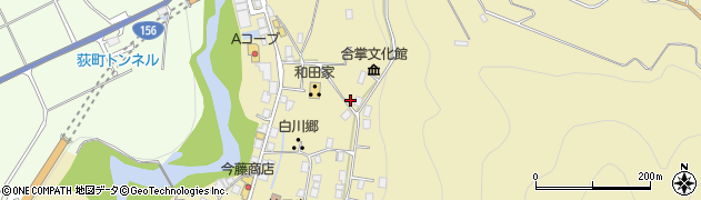 岐阜県大野郡白川村荻町1018周辺の地図
