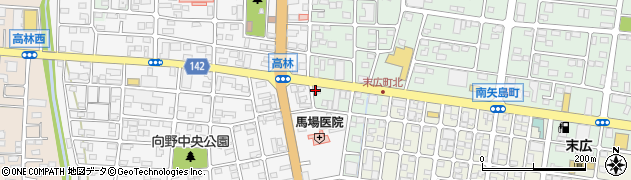ＮａｉｌＳｔｕｄｉｏＣＨＩＡＫＩ太田店周辺の地図