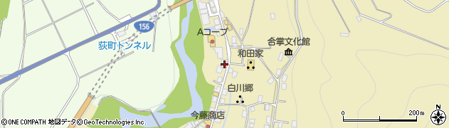 岐阜県大野郡白川村荻町321周辺の地図