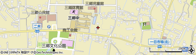 長野県安曇野市三郷明盛1923周辺の地図