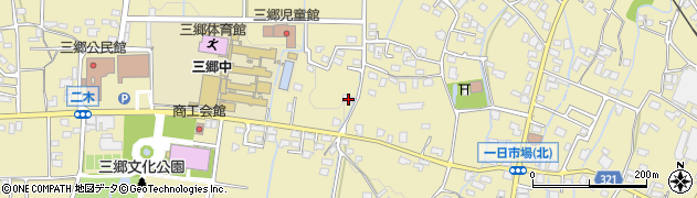 長野県安曇野市三郷明盛1952周辺の地図