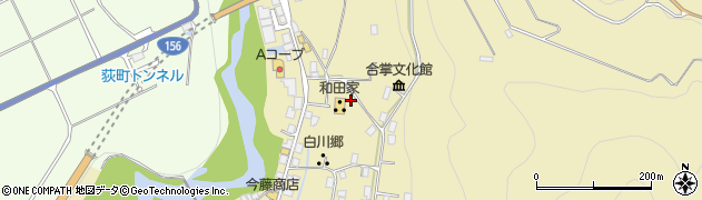 岐阜県大野郡白川村荻町999周辺の地図