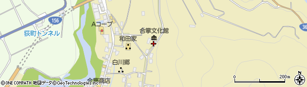 岐阜県大野郡白川村荻町1014周辺の地図