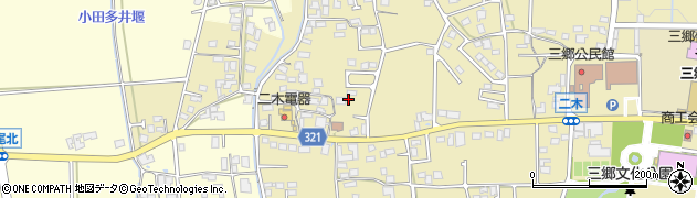 長野県安曇野市三郷明盛4955周辺の地図