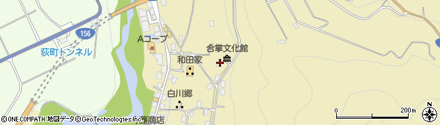 岐阜県大野郡白川村荻町1013周辺の地図