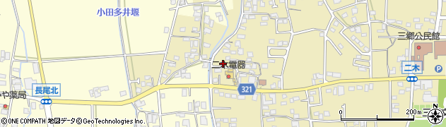 長野県安曇野市三郷明盛4950周辺の地図