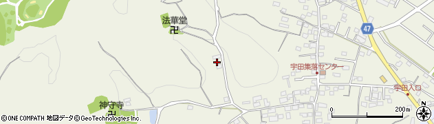 群馬県富岡市宇田674周辺の地図