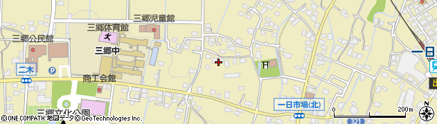 長野県安曇野市三郷明盛1963周辺の地図