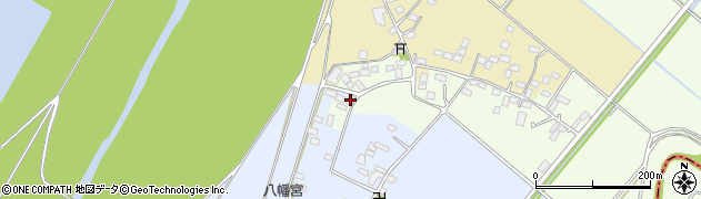 栃木県栃木市藤岡町石川524周辺の地図
