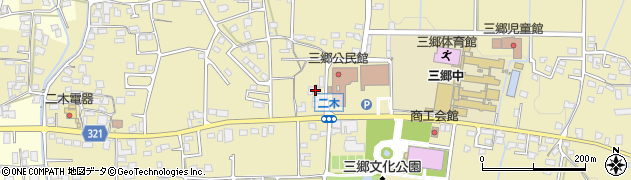 長野県安曇野市三郷明盛4875周辺の地図