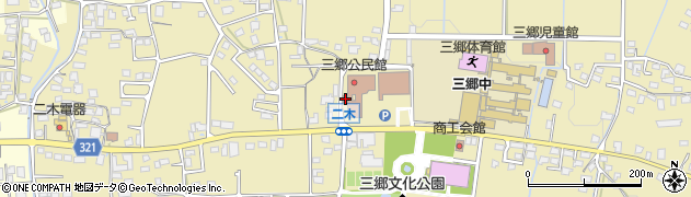 長野県安曇野市三郷明盛4819周辺の地図
