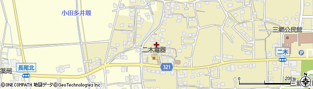 長野県安曇野市三郷明盛4951周辺の地図