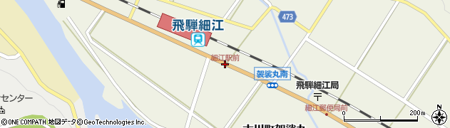 細江駅前周辺の地図