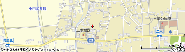長野県安曇野市三郷明盛4952周辺の地図