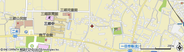長野県安曇野市三郷明盛1961周辺の地図