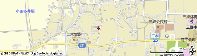 長野県安曇野市三郷明盛4956-12周辺の地図