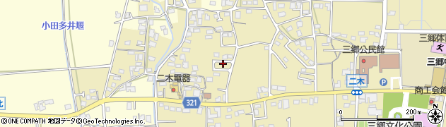 長野県安曇野市三郷明盛4956周辺の地図
