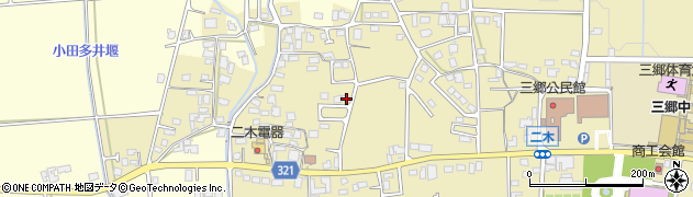 長野県安曇野市三郷明盛4956-6周辺の地図