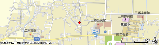 長野県安曇野市三郷明盛4866周辺の地図