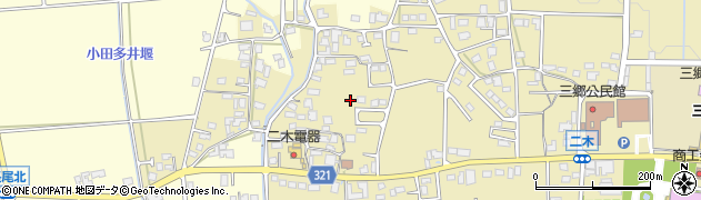 長野県安曇野市三郷明盛4965周辺の地図