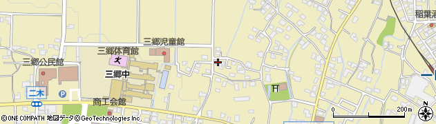 長野県安曇野市三郷明盛2117周辺の地図
