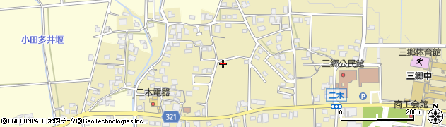 長野県安曇野市三郷明盛4962周辺の地図