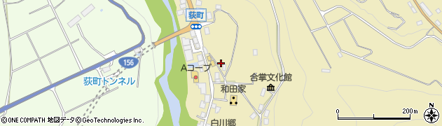 岐阜県大野郡白川村荻町1049周辺の地図