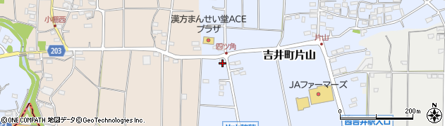 群馬県高崎市吉井町片山605周辺の地図