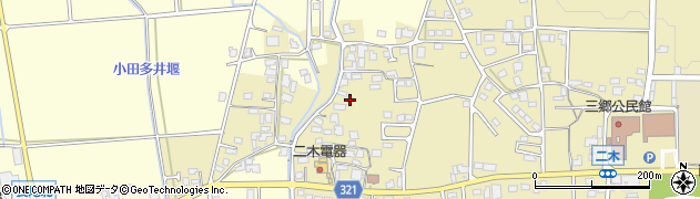 長野県安曇野市三郷明盛4977周辺の地図
