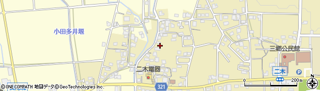 長野県安曇野市三郷明盛4970周辺の地図