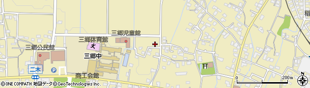 長野県安曇野市三郷明盛1932-2周辺の地図
