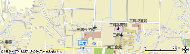 長野県安曇野市三郷明盛4809周辺の地図