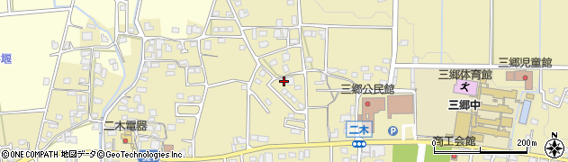 長野県安曇野市三郷明盛4889周辺の地図