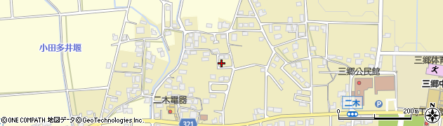 長野県安曇野市三郷明盛4960周辺の地図