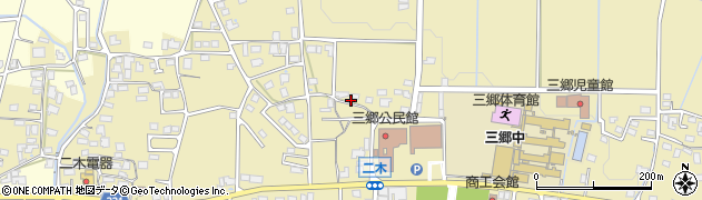 長野県安曇野市三郷明盛4842周辺の地図